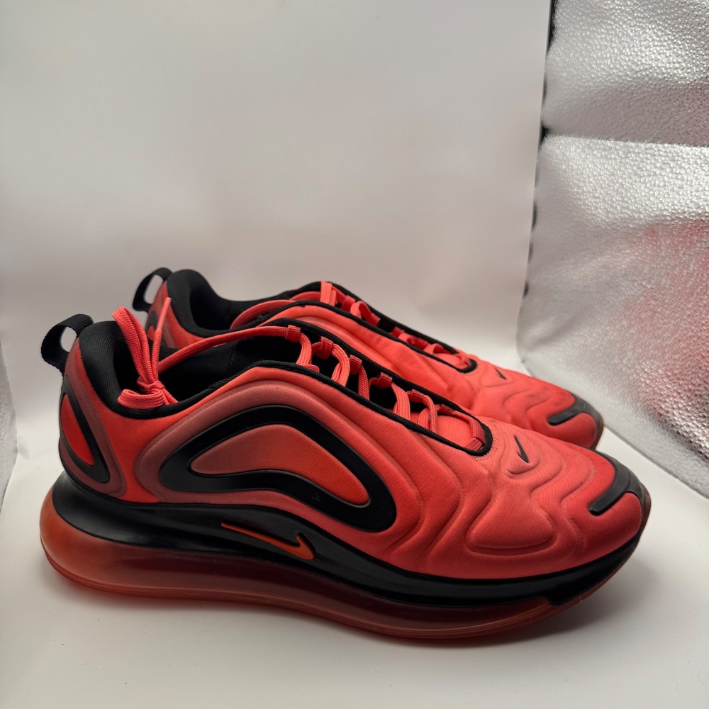 Nike Air Max 720 Mens Running Shoes Bright Crimson Black AO2924-600 Size 9.5
